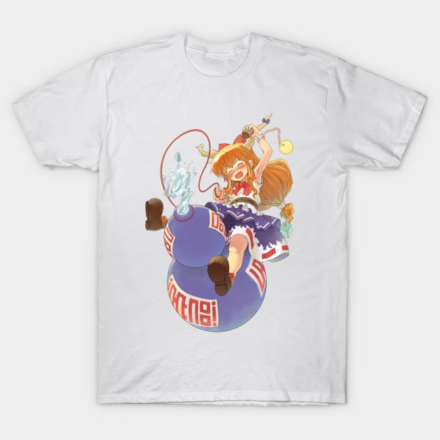 Suika Drunk T-Shirt by KokoroPopShop